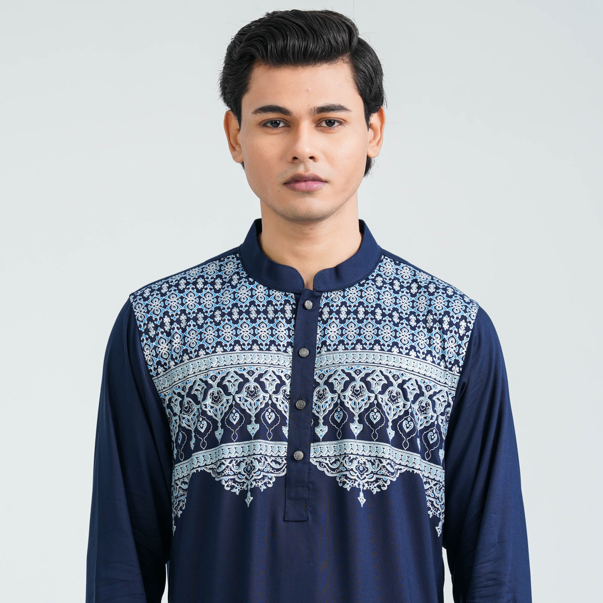 Men’s Linen Viscose Panjabi - 2