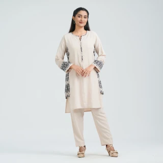 Women’s Blended Silk Two Piece Set