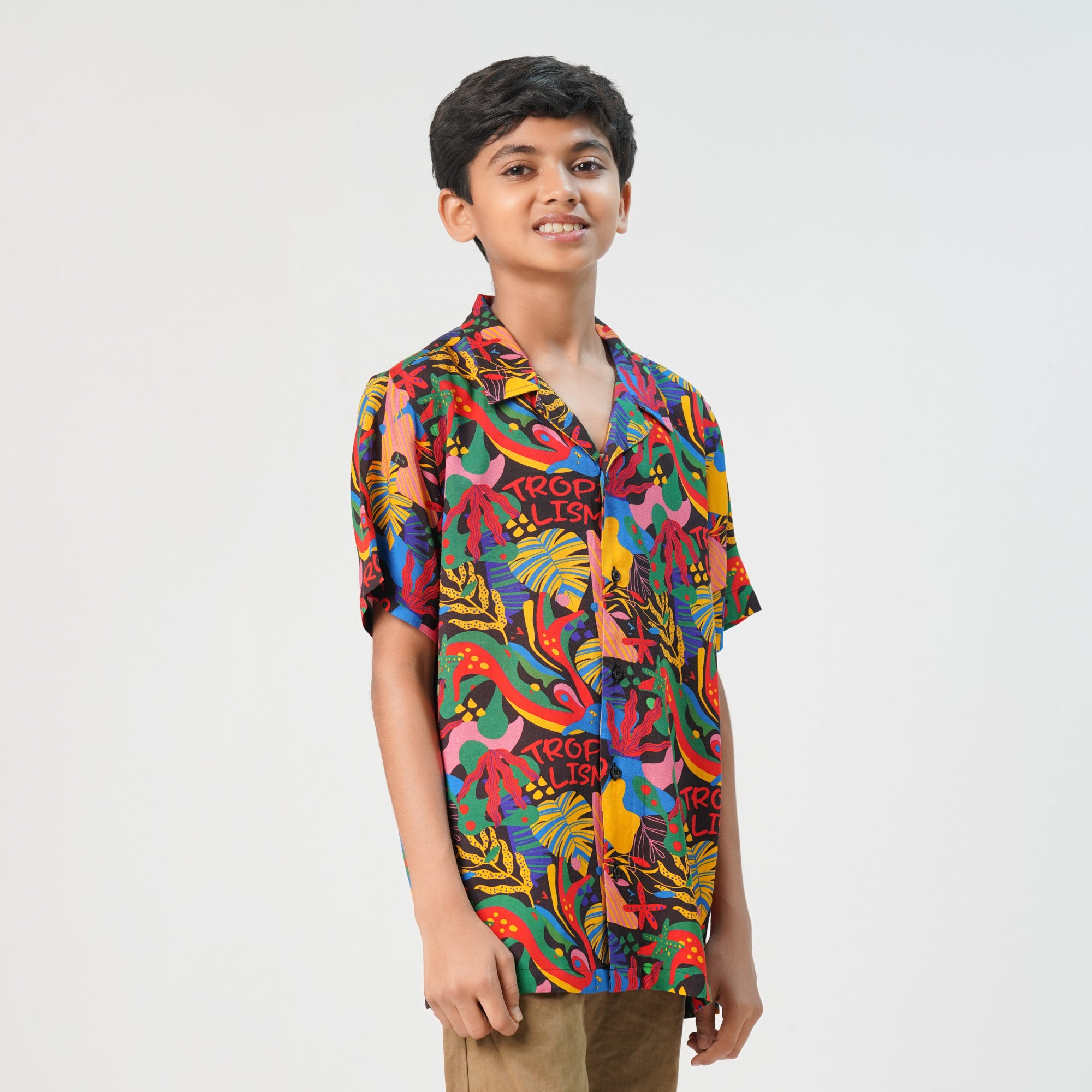 Boys Hawai Multi Color Shirt - 5