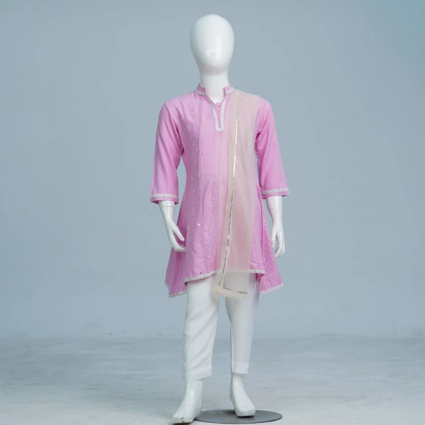 Girl's Pink Three Piece Set