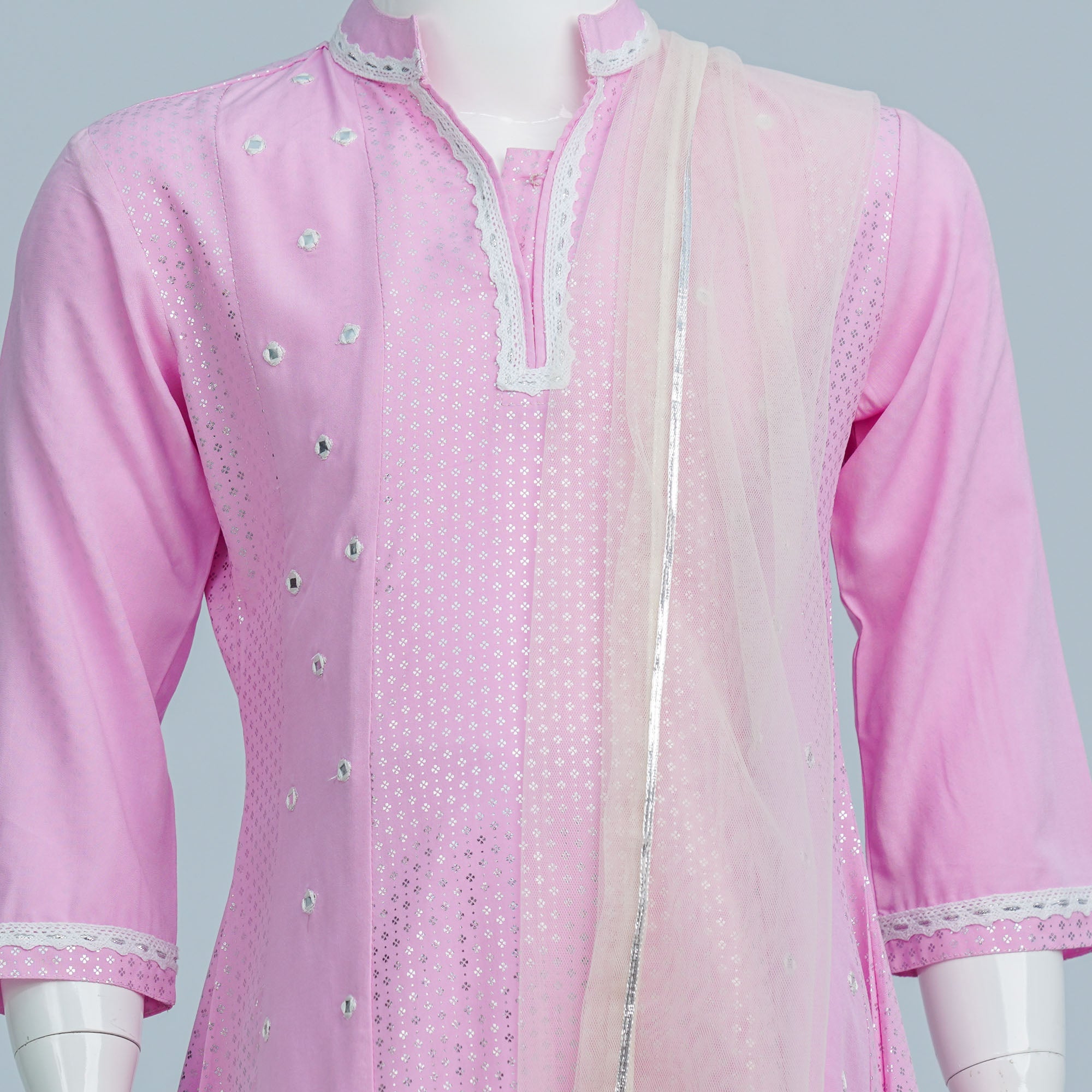 Girl's Pink Three Piece Set - 2